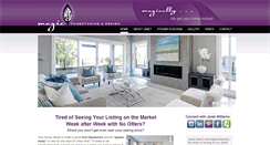 Desktop Screenshot of magichomestaging.ca
